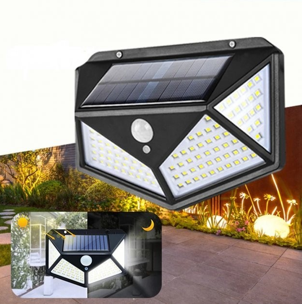 Светильник садовый Факел на солнечных батареях 96 LED