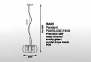 Подвесной светильник ZumaLine RAIN P0076-03E-F4K9 1