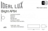 Светильник настенный BRIGHT AP84 Ideal Lux 134789 3