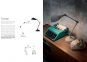 Настольная лампа TRUMAN TL1 GRIGIO IDEAL LUX 145204 0