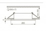Точковий світильник для ванної кімнати MARIN CT-S80-SN Kanlux 4704 0