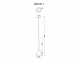 Підвісний світильник ZumaLine LIBRA MD2128-1W 1