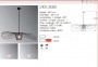 Подвесной светильник LADY D120 CUR WH/R Imperium Light 351120.01.16 0