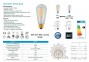 Лампа LED 8W E27 2200K DIM Mantra R09206 0