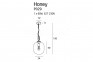 Підвісний світильник HONEY 24cm SM Maxlight P0296 0