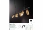 Подвесной светильник DYNAMITE SP6 BK Ideal Lux 231396 0