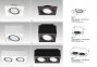 Точечный светильник BOXY CL 4 ZumaLine 20076-BK 0