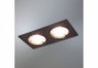 Точечный светильник Simple 2 SQ-2 BK Imperium Light 380214.05.05 0