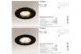 Точечный светильник TOKIO 8,5cm BK Shilo 3329 0