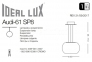 Светильник подвесной AUDI-61 SP8 Ideal Lux 133881 1