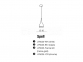 Підвісний світильник SPELL Azzardo LP5035-WH 2