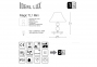Настольная лампа MAGIC TL1 MINI Ideal Lux 016016 1
