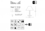 Настольная лампа MAGIC TL1 SMALL Ideal Lux 014920 1