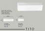 Настінно-стельовий світильник TITO w21 Viokef 4161700 0