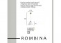 Подвесной светильник ROMBINA AM Viokef 3029201 0