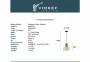 Підвісний світильник MARBLE GR Viokef 4266101 0
