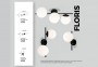 Настінно-стельовий світильник  FLORIS 3 Viokef 4260300 0