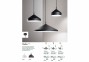 Подвесной светильник YURTA d50 WH Ideal Lux 285160 0