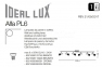 Настенно - потолочный светильник ALFA PL6 CROMO Ideal Lux 089591 0
