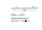 Светодиодный светильник Nowodvorski HALL LED 9466 0