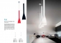 Подвесной светильник FLUT SP1 SMALL ROSSO Ideal Lux 035703 0