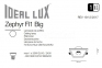 Світильник стельовий ZEPHYR FI1 BIG Ideal Lux 155722 2