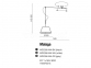 Підвісний світильник MALAGA Azzardo MD2356-MA-WH 1