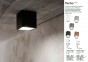 Уличный потолочный светильник TECHO 15cm GY Ideal Lux 326887 0