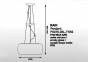 Підвісний світильник ZumaLine RAIN P0076-05L-F4K9 1
