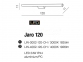 Подсветка JARO 4000K Azzardo LIN-4002-120-CH/AZ2098 1