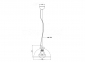 Підвісний світильник ZumaLine ANTENNE TS-071003PM-BKGO 0