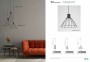 Підвісний світильник MODESTO 16 BK TK-Lighting 10159 0