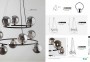 Подвесная люстра ANABELLE 8 TK-Lighting 6844 1