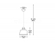 Подвесной светильник ZumaLine IVO P0383-01A-F4K9 1