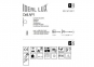 Бра DRILL AP1 CROMO Ideal Lux 153599 1