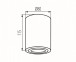 Точковий світильник Kanlux BORD XS BORD XS DLP-50-B 25478 3