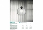 Підвісний світильник NEMO SP1 D30 CLEAR Ideal Lux 052809 0
