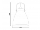 Підвісний світильник ZumaLine LUCY SL334-CH+WH 0