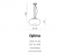Подвесной светильник OPTIMA Azzardo AD 6014-5B/AZ0184 1