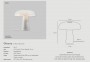 Настольная лампа GLOSSY WH DFTP Nordlux 2020505001 2
