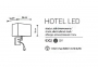 Настенный светильник Nowodvorski HOTEL 9302 0