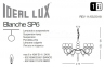 Люстра підвісна BLANCHE SP6 BIANCO Ideal Lux 035581 2