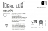 Спот ALFA AP1 CROMO Ideal Lux 089560 2