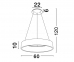 Підвісний світильник RANDO LED Nova Luce 6167220 3