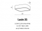 Плафон для ванної LUCIE 25 Azzardo LC3412 1