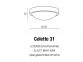 Потолочный светильник COLETTE Azzardo LC3208/AZ1311 1