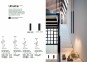 Підвісний світильник ULTRATHIN SMALL Dali/Push BK Ideal Lux 321813 0