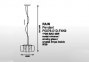 Подвесной светильник ZumaLine RAIN P0076-01D-F4K9 1