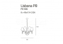 Люстра LISBONA Maxlight P0106 1
