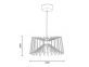 Подвесной светильник ZumaLine NIK PEND442-BL 1
